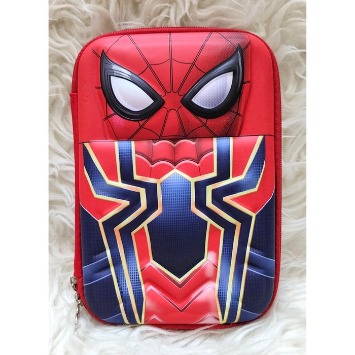 

[Best Seller] Tempat Pensil Anak Batman Spiderman Ironman Captain Superman hardcase - Hitam