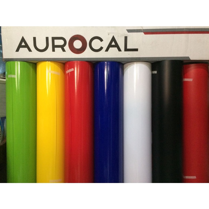 

Sticker /stiker vinyl AUROCAL Europe 351 series 126cm meteran - WARNA BIASA