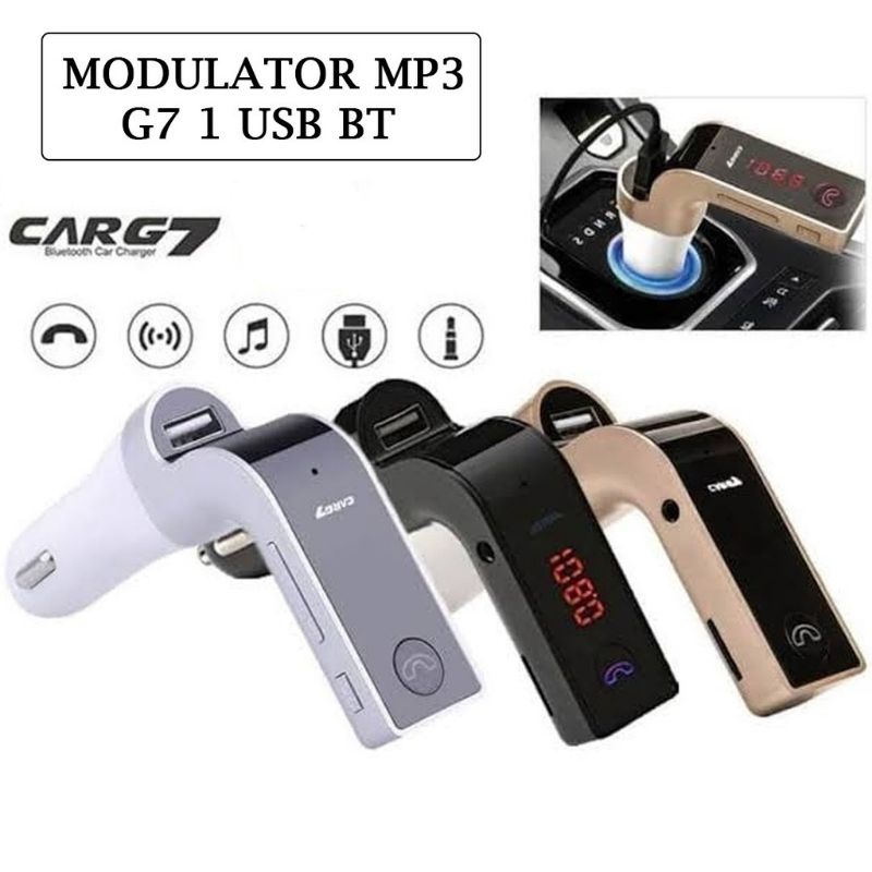 MODULATOR MP3 G7 1 USB BT 05015300 MUSIC MP3 BLUETOOTH MUSIK MOBIL BLUETOOTH MP3 MUSIC BLUETOOTH