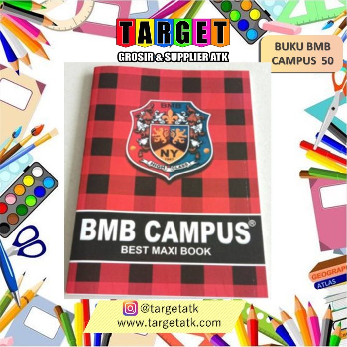 

BUKU TULIS CAMPUS BIG BOSS 50 LEMBAR / BBO 50 10 buku - BIG BOSS 50