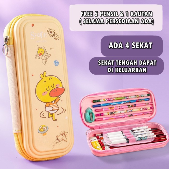 

[Best Seller] Tempat Tepak Kotak Pensil Anak Laki Laki Perempuan Karakter PC0014 - MOTIF A