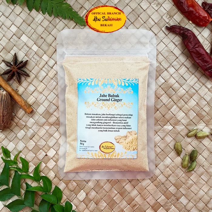 

Jahe Bubuk / Ground Ginger 50 gr Pilihan Abu Sulaiman
