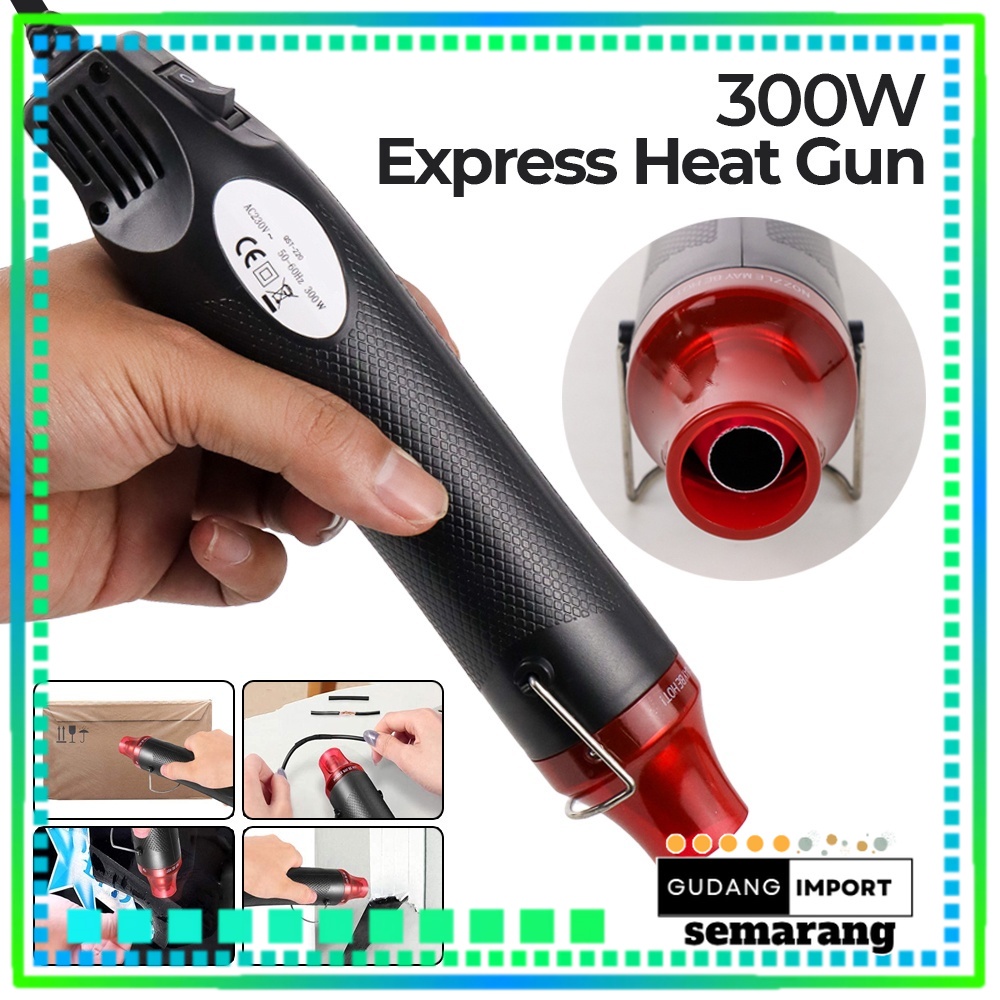 Mini Heat / Hot Air Gun - Alat Pemanas Portable Multifungsi