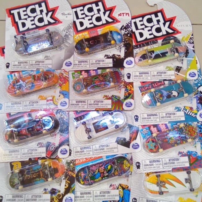 Tech Deck Fingerboard 3 Choice Mini Skateboard