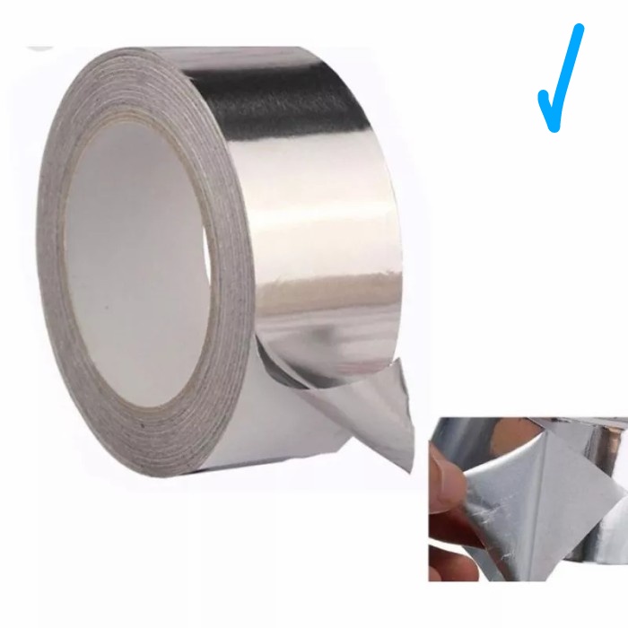 

lakban alumunium tape aluminium solatape 45mmx18m -