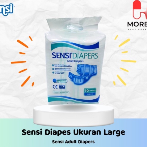 SENSI - Pampers Perekat Dewasa Sensi Ukuran L isi 10