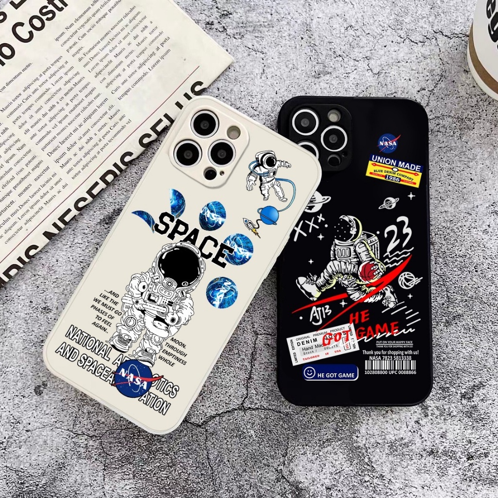 LENS PROTECTOR PRINTING Space Astronot Nasa case samsung