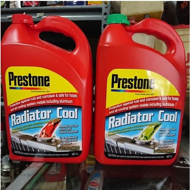 Air Radiator Prestone Coolant Radiator 4 Liter