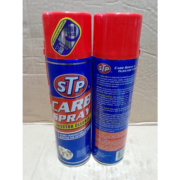 STP Carb Spray & Injector Cleaner Pembersih Karburator Mobil Motor