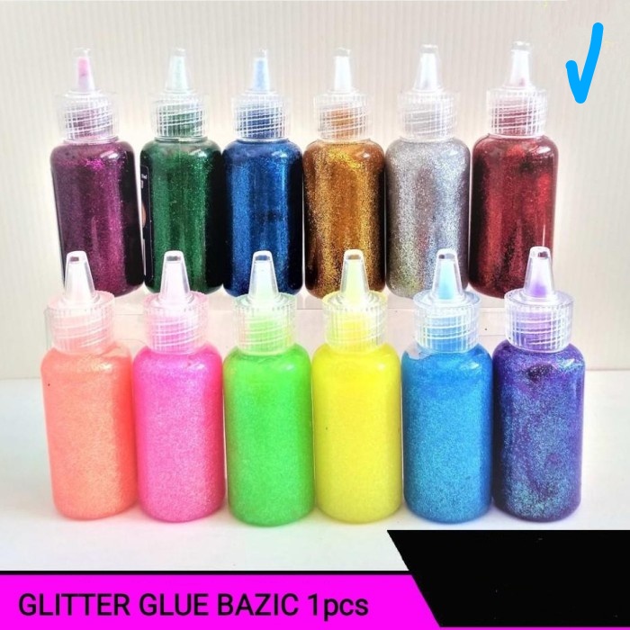 

lem glitter glue lem warna -