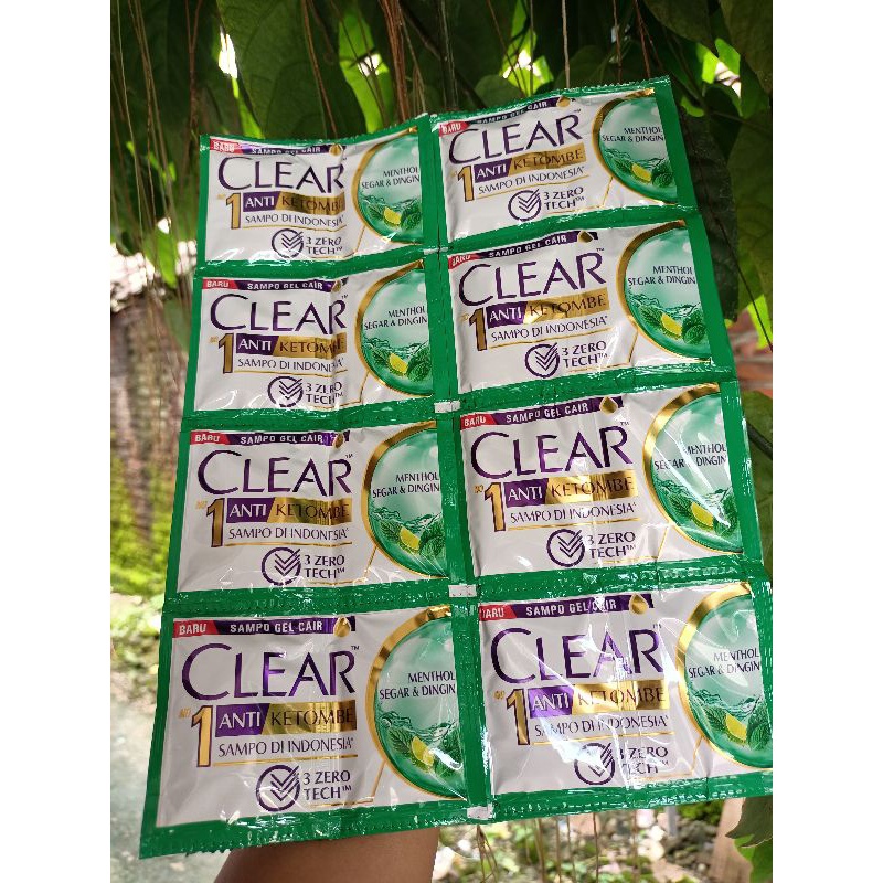 

CLEAR SHAMPOO 1renteng 12pcs