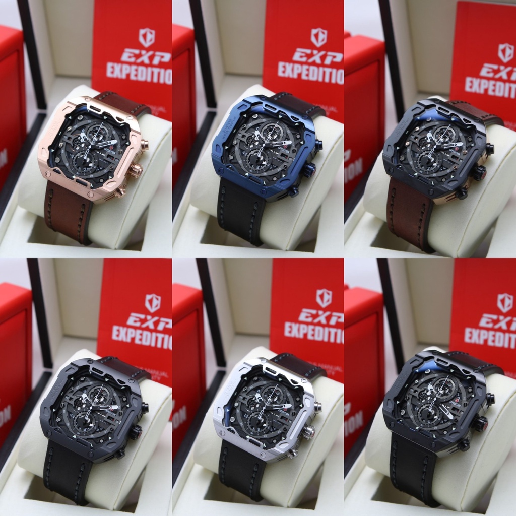 JAM PRIA EXPEDITION E 6826 E6826 MCL SPORT LEATHER ORIGINAL TERBARU