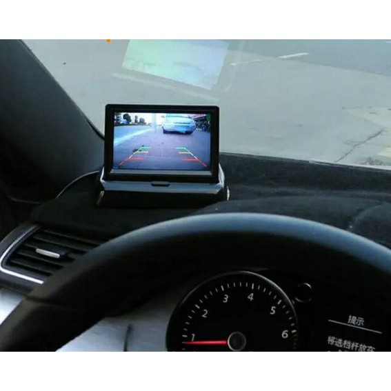 Layar Monitor Mobil Kamera Parkir Mundur TFT LCD