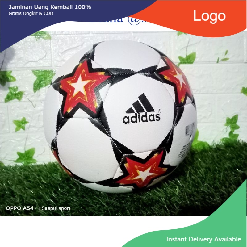 BOLA SEPAK BOLA KAKI ADIDAS UEFA CHAMPIONS SIZE 5