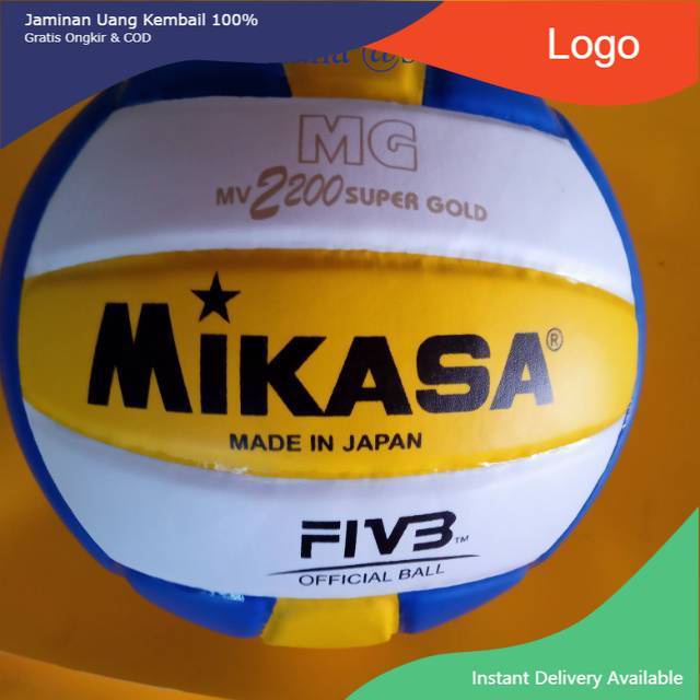 Bola Voly Pres Asli MG Empuk Untuk latihan