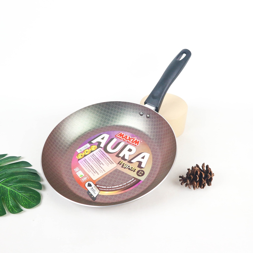 MAXIM Aura Teflon Frypan 24 cm Anti Lengket