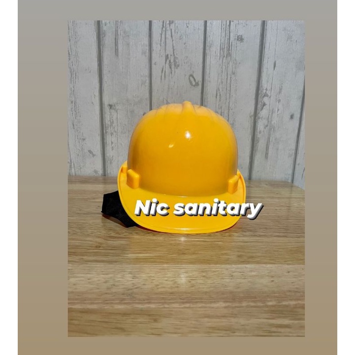 Helm proyek safety Kuning
