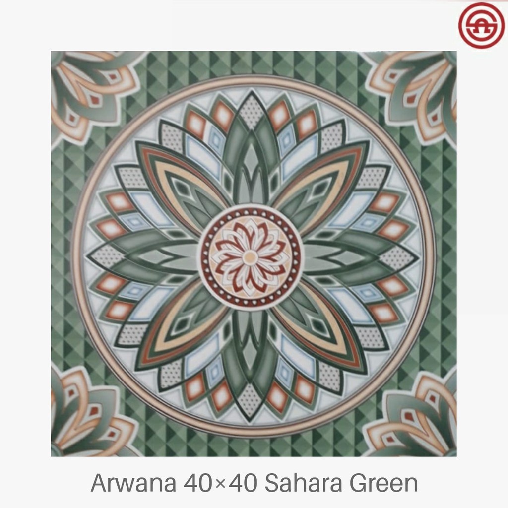 Keramik Lantai 40x40 Arwana- Sahara Green