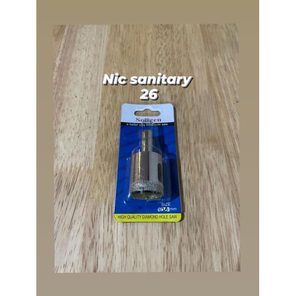 mata bor kaca mata bor keramik granit SOLIGEN 26 mm