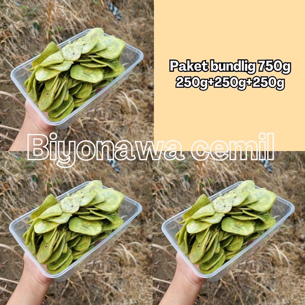 

PAKET BUNDLING KRIPIK PISANG MATCHA 3 BOX 750g