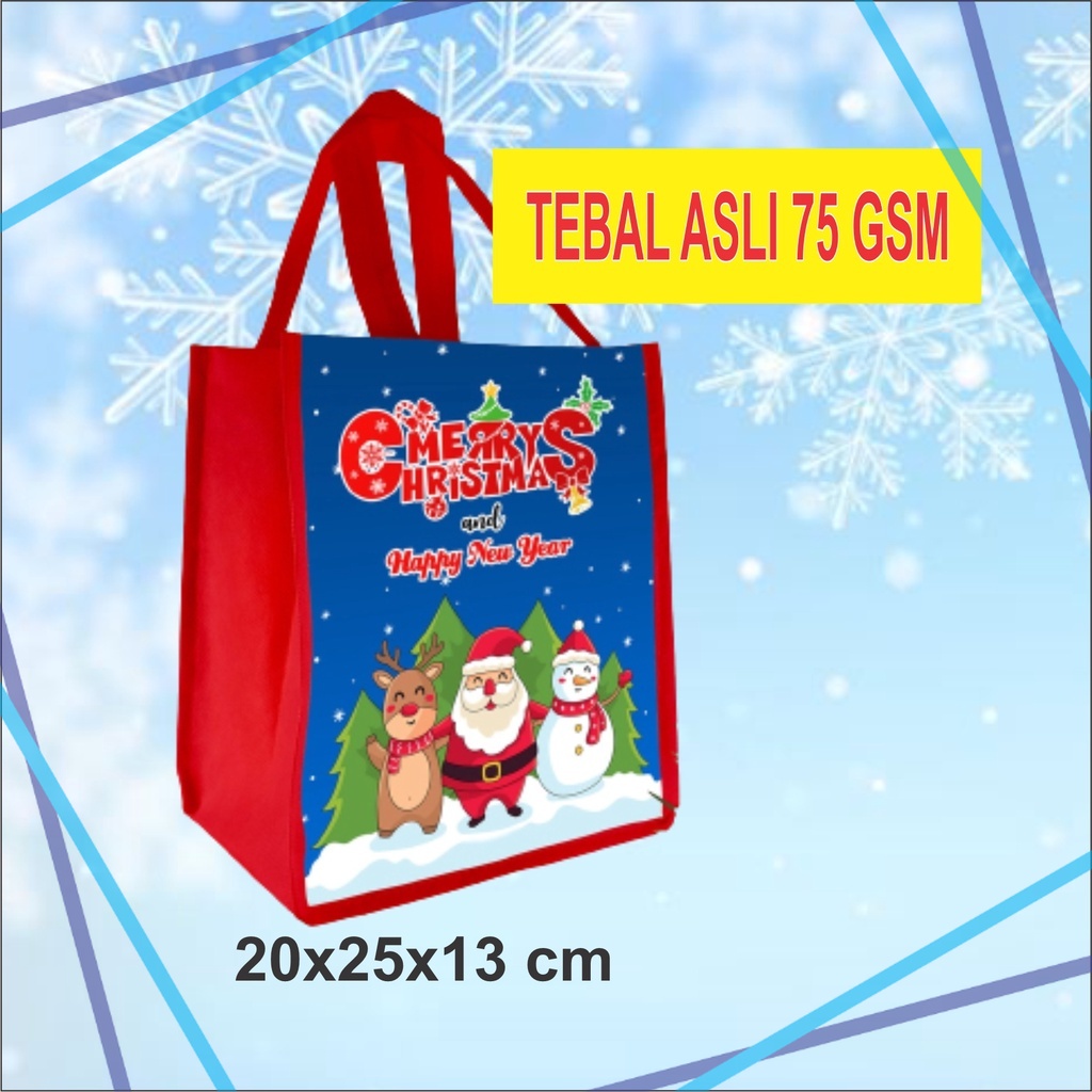 

Tas Natal TAS NATAL GOODIE BAG MOTIF NATAL BINGKISAN NATAL Jaya