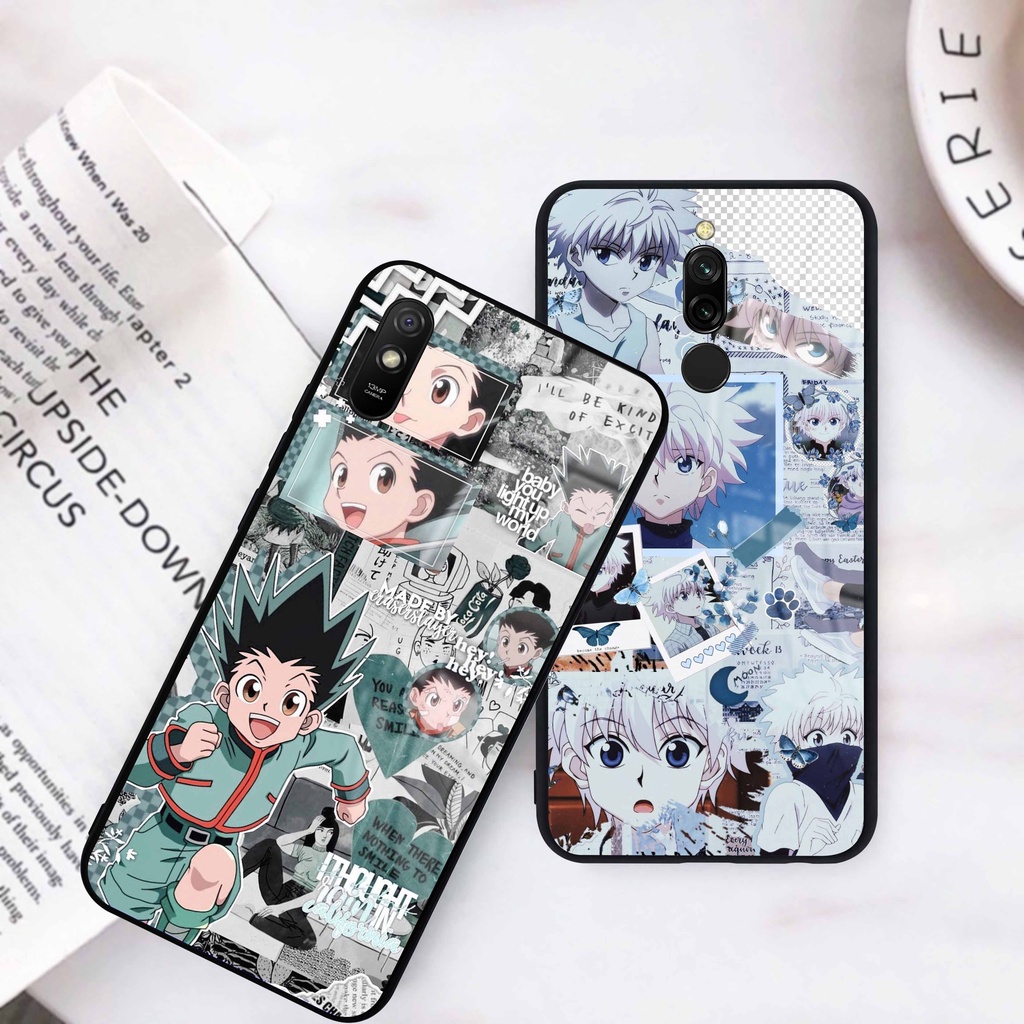 (RD23) Case Glossy Redmi S2 6A 7A 8 8A 9A 9C 9T -Casing Kilau Hp Xiaomi Anime Hunter Softcase Hardca