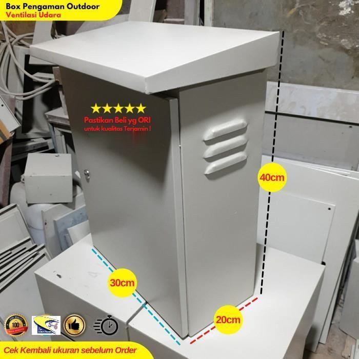 CCTV DVR Box Boks Besi Pengaman DVR CCTV OUTDOOR 30X40X20CM