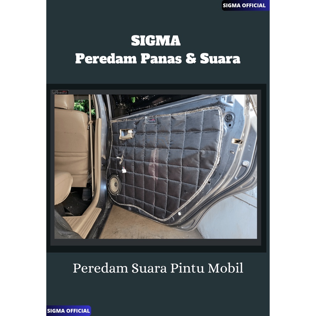 SIGMA Peredam Pintu Mobil Peredam Suara Mobil Toyota Calya