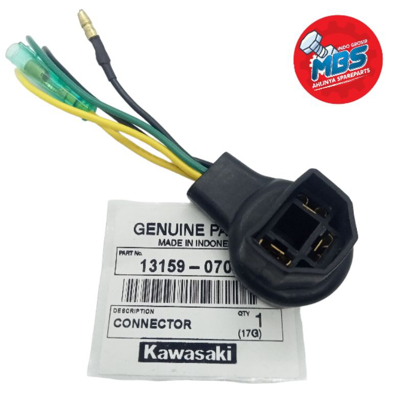 Kabel soket lampu depan H4 KAWASAKI NINJA RR NINJA R NINJA 250 KARBU