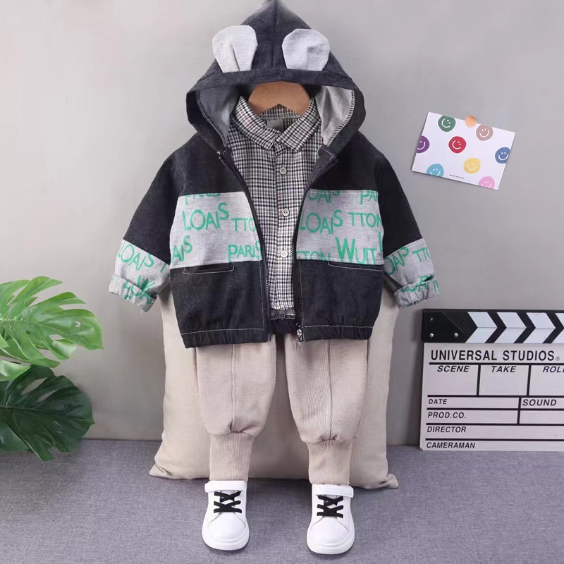 setelan jaket hoodie anak laki laki import anak cowok baju anak laki laki impor kemeja celana Jaket 