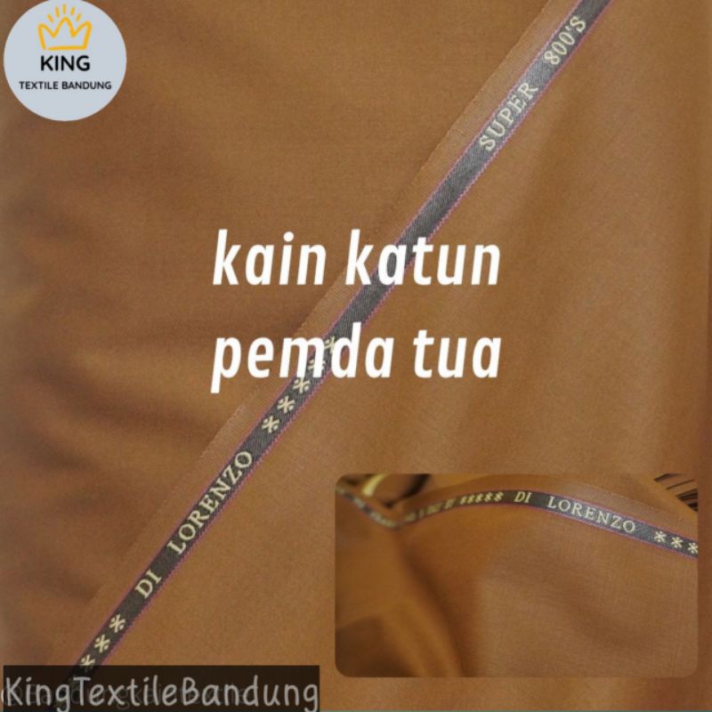 Kain pemda meteran katun kain dasar katun/setelan seragam pemda Pns Pdh Asn wanita/pria