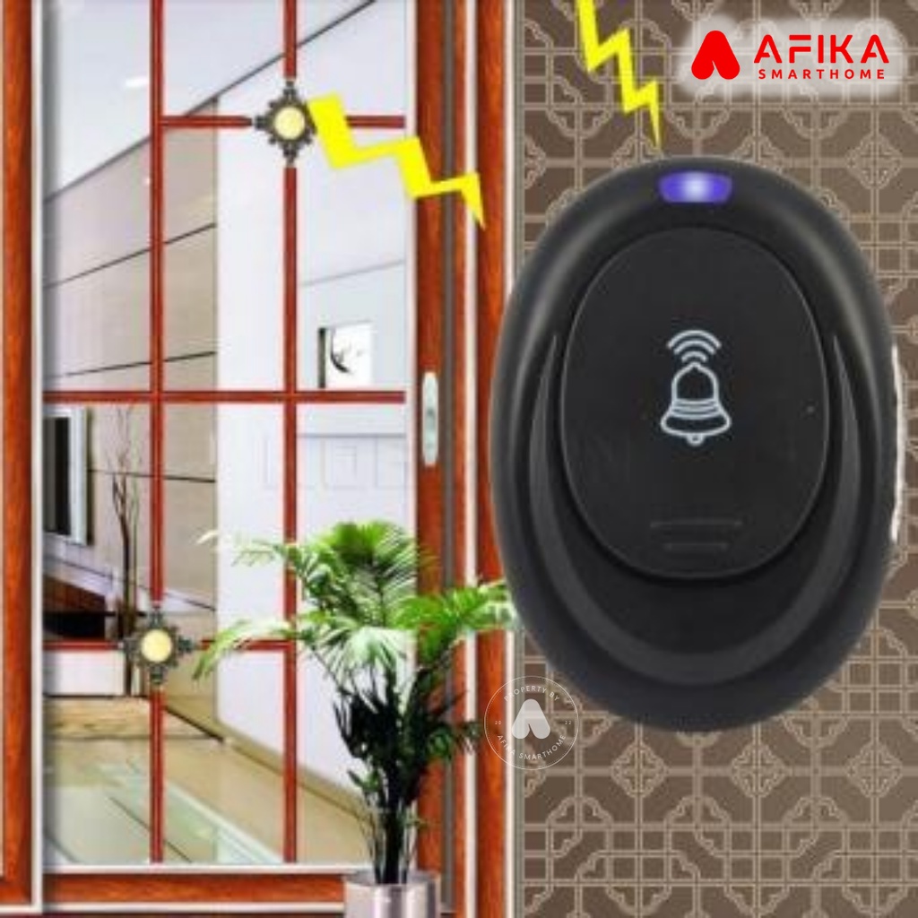 

Bel Rumah Wireless Taffware Waterproof Smarthome Doorbell 36 Suara