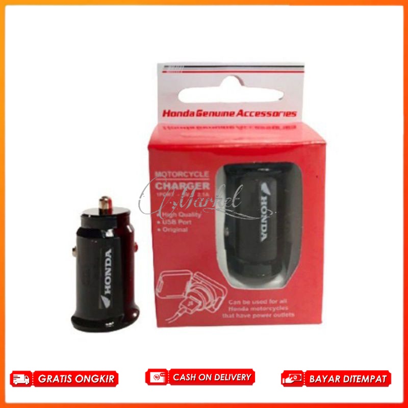 Adaptor Charger Motor Honda Scoopy Genio PCX beat Vario ADV Supra 125