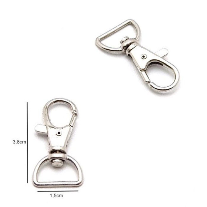 

Cantelan Kaitan Hook Besi Gantungan Tali ID Card Uk. 1.5 cm