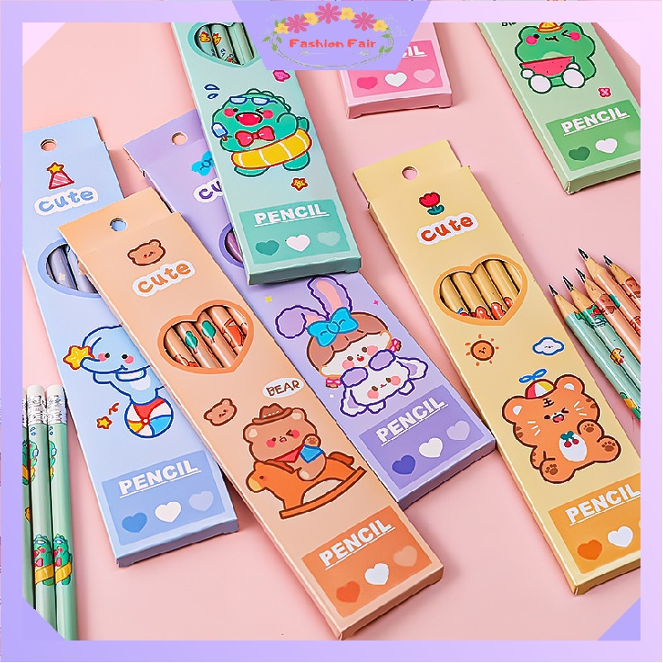 

FASHION FAIR S5670 Pensil Anak Karakter Lucu / Pensil Set Isi Banyak / Alat Tulis Sekolah Anak Lucu / Pensil Set Pack Cute