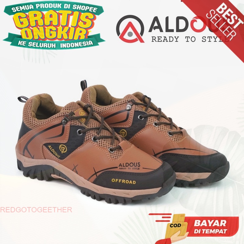 Sepatu Sneakers Pria Outdoor Adventure A05  Import Kasual Kulit Terbaru Impor Kesual Keren Kekinian 