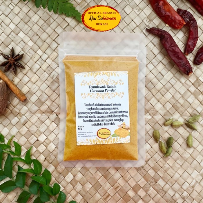 

Temulawak Bubuk 500 gr / Curcumin Powder Pure Organic / Temulawak