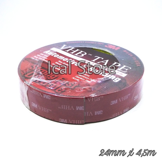 

Double Tape 3M VHB 24 mm Panjang 4,5m Strong