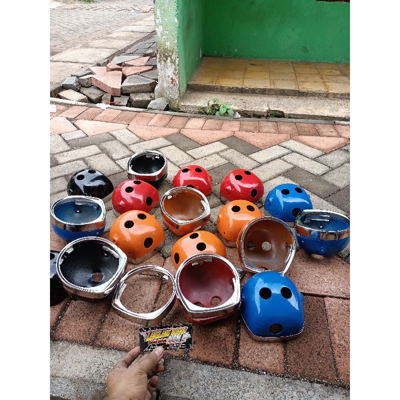 batok lampu Van van press  pnp cb pnp daymaker 5,7in 16 LED ERDOGANMOTOR