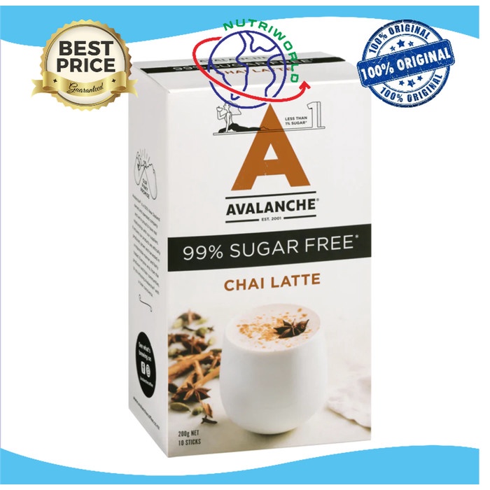 

Avalanche 99% Sugar Free Chai Latte 10 Pack