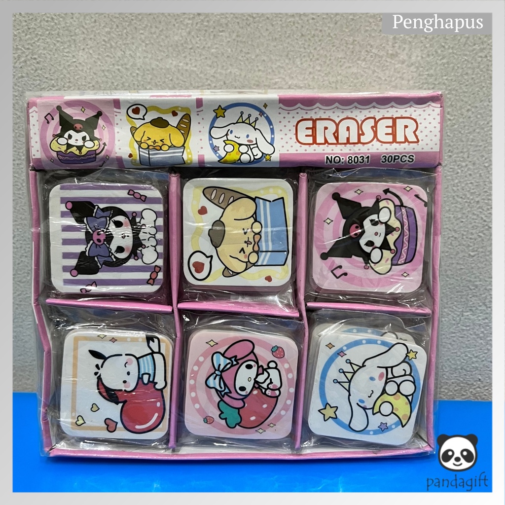 

Penghapus Hapusan Stip Eraser Karakter Sanrio 1 Pcs- GG0295