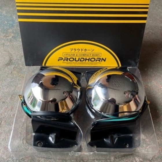 KLAKSON BEL BELL GL100 GL 100  BAKPO BAKPOU IMPORT SUARA TOT MIRIP ORIGINAL PROUDHORN HELIBARS