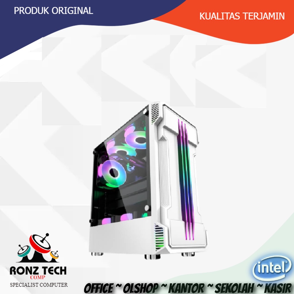 PC RAKITAN CORE I5 SSD 512 GB RAM 8 GB HDD 500 GB SIAP PAKAI