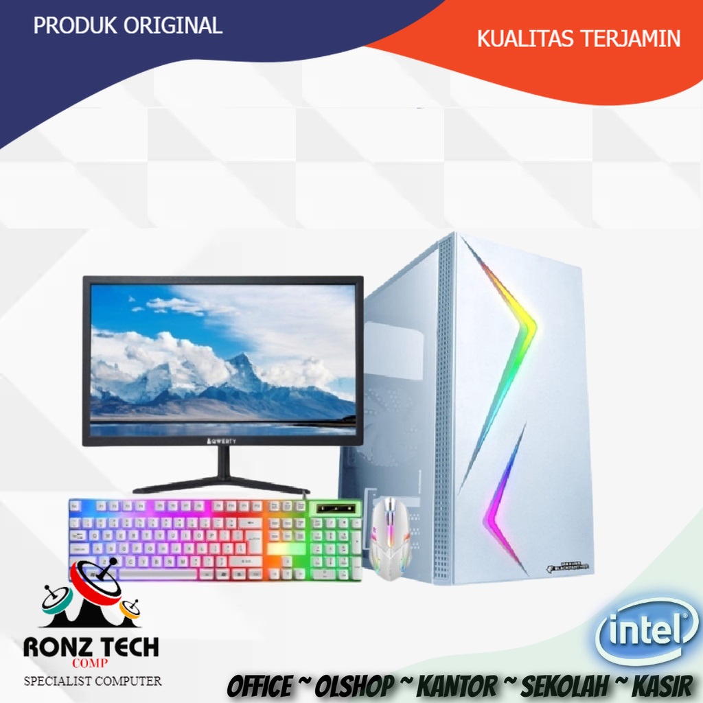 PC GAMING I7 3770 VGA GTX 1050TI / R9 370 4 GB DDR5 SIAP PAKAI