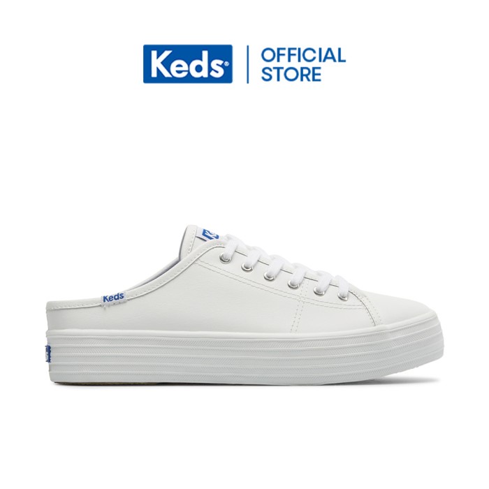 New Keds Women Triple Kick Mule Leather - WH67073 - 39