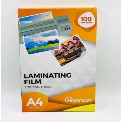 

COD PLASTIK LAMINATING A4 Amanda 100 pcs
