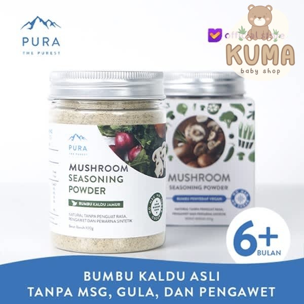 

PURA SEASONING KALDU JAMUR ASLI KALDU MPASI NON MSG TANPA GULA