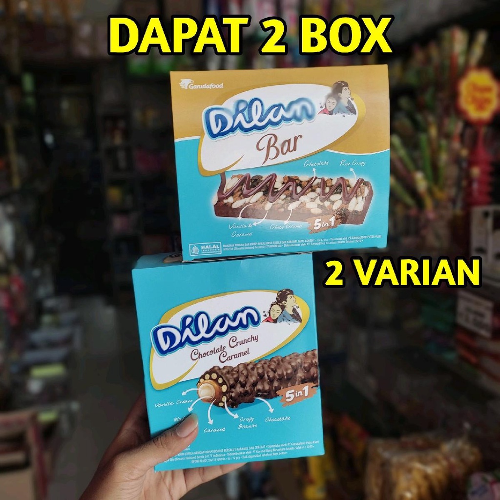 

PAKET Dilan Crunchy Roll + Dilan Bar