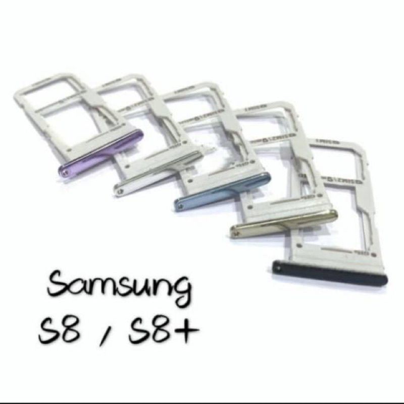 SIMTRAY SLOT SIMCARD TEMPAT KARTU SIM CARD SAMSUNG S8 / S8+ / S8 PLUS