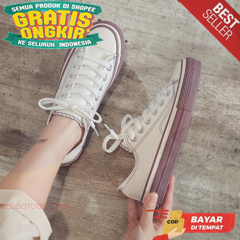 Sepatu wanita import GM-12 Merk RANJOJO original sepatu sneakers korea wanita sepatu import sepatu O